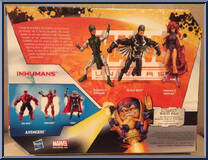 Inhumans from Marvel Universe - Box Sets manufactured by Hasbro [Back]