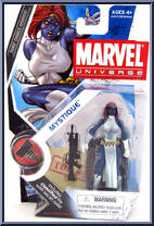 Mystique from Marvel Universe - Series 2 - HAMMER Files - Wave 10 manufactured by Hasbro [Front]