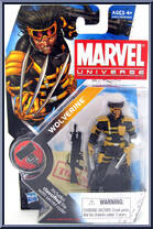 Wolverine (Strike Force) from Marvel Universe - Series 2 - HAMMER Files - Wave 10 manufactured by Hasbro [Front]