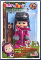 Masha Style (Pilot) from Masha and the Bear - Basic Series manufactured by Simba [Front]