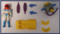 Arctic Assault with Calhoun Burns from M.A.S.K. - Adventure Packs manufactured by Kenner [Loose]