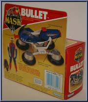Bullet from M.A.S.K. - Racing Series manufactured by Kenner [Back]