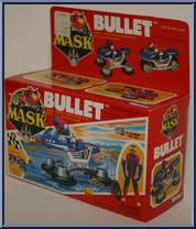 Bullet from M.A.S.K. - Racing Series manufactured by Kenner [Front]