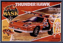Thunder Hawk from M.A.S.K. - Series 1 manufactured by Kenner [Front]