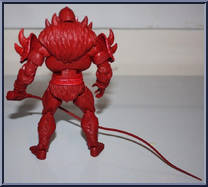 Beast Man (Blood-Red) from Masters of the Universe - Classics - Basic Series manufactured by Mattel [Loose]