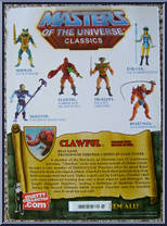 Clawful from Masters of the Universe - Classics - Basic Series manufactured by Mattel [Back]
