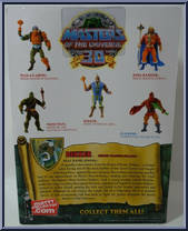 Dekker from Masters of the Universe - Classics - Basic Series manufactured by Mattel [Back]