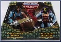 He-Man (Laser Power) / Skeletor (Laser Light) from Masters of the Universe - Classics - Multi-Packs manufactured by Mattel [Front]