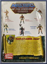 Man-At-Arms from Masters of the Universe - Classics - Basic Series manufactured by Mattel [Back]