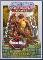 Rattlor from Masters of the Universe - Classics - Basic Series manufactured by Mattel [Front]