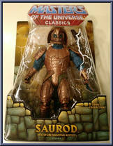Saurod from Masters of the Universe - Classics - Basic Series manufactured by Mattel [Front]