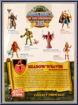 Shadow Weaver from Masters of the Universe - Classics - Basic Series manufactured by Mattel [Back]