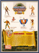 Sorceress from Masters of the Universe - Classics - Basic Series manufactured by Mattel [Back]