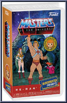 He-Man (Black Light) from Masters of the Universe - Blockbuster Rewind manufactured by Funko [Front]