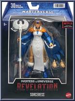 Sorceress from Masters of the Universe - Masterverse - Revelation manufactured by Mattel [Front]