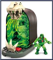 Zombie He-Man Horde Pit from Masters of the Universe - Skeletor Heads manufactured by Mega Brands [Loose]