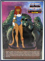 Kittrina from Masters of the Universe - Club Grayskull manufactured by Super7 [Back]