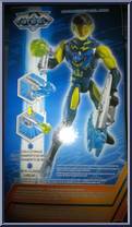 Marine Battle Max from Max Steel - 2013 - Basic Series manufactured by Mattel [Back]