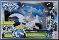 Moto Flight (with Max Steel) from Max Steel - 2013 - Vehicles manufactured by Mattel [Front]
