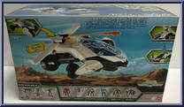 Transforming Dune Jet (with Max Steel) from Max Steel - 2013 - Vehicles manufactured by Mattel [Back]