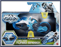 Turbobike (with Max Steel) from Max Steel - 2013 - Vehicles manufactured by Mattel [Front]