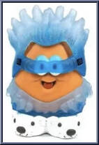 Brrrick from McDonald's - McNugget Buddies - Kerwin Frost manufactured by Hasbro [Loose]