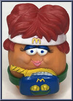 Volley McNugget from McDonald's - McNugget Buddies manufactured by Hasbro [Loose]