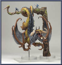 Hunter Dragon Clan 2 from McFarlane's Dragons - Series 8 manufactured by McFarlane [Loose]