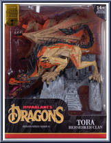 Tora (Berserker Clan) (Series 8) from McFarlane's Dragons - 2023 Series manufactured by McFarlane [Front]