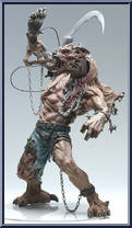 Werewolf (Face Covered) (Non-Bloody) Action Figure