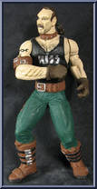 Peter Criss (with Animal Wrangler) from McFarlane's Music - KISS - Series 2 - Psycho Circus manufactured by McFarlane [Animal Wrangler]
