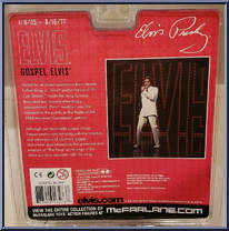 Elvis Presley (Gospel) from McFarlane's Music - Elvis Presley manufactured by McFarlane [Back]