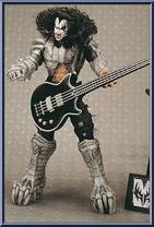 Gene Simmons from McFarlane's Music - KISS - Series 3 - Tour Edition manufactured by McFarlane [Loose]