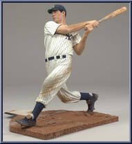 Joe Dimaggio (White Jersey) from McFarlane's Sports Picks - Cooperstown - Series 4 manufactured by McFarlane [Loose]