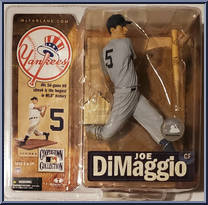 Joe Dimaggio (Gray Jersey) from McFarlane's Sports Picks - Cooperstown - Series 4 manufactured by McFarlane [Front]