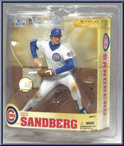 Ryne Sandberg (White Jersey) from McFarlane's Sports Picks - Cooperstown - Series 5 manufactured by McFarlane [Front]
