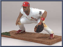 Albert Pujols (White Uniform) from McFarlane's Sports Picks - MLB - Series 19 manufactured by McFarlane [Loose]