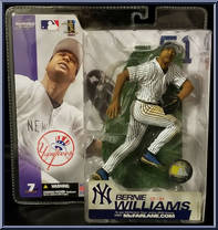 Bernie Williams (White Jersey) Action Figure