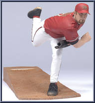 Brandon Webb from McFarlane's Sports Picks - MLB - 3" Figures - Series 5 manufactured by McFarlane [Loose]