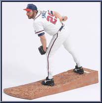 John Smoltz from McFarlane's Sports Picks - MLB - 3" Figures - Series 4 manufactured by McFarlane [Loose]