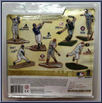 Luis Gonzalez (White Jersey) from McFarlane's Sports Picks - MLB - Series  6 manufactured by McFarlane [Back]