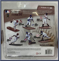 Mark Mulder (White Uniform) from McFarlane's Sports Picks - MLB - Series 14 manufactured by McFarlane [Back]