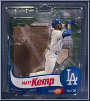 Matt Kemp from McFarlane's Sports Picks - MLB - Series 29 manufactured by McFarlane [Front]