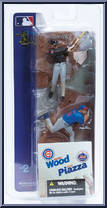 Mike Piazza / Kerry Wood from McFarlane's Sports Picks - MLB - 3" Figures - Series 2 manufactured by McFarlane [Front]