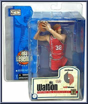Bill Walton (Red Jersey) from McFarlane's Sports Picks - NBA - NBA Legends - Series 1 manufactured by McFarlane [Front]