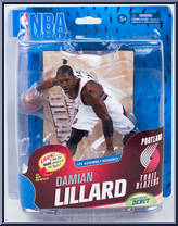Damian Lillard (Rip City Uniform) from McFarlane's Sports Picks - NBA - Series 23 manufactured by McFarlane [Front]