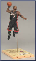 Dwayne Wade from McFarlane's Sports Picks - NBA - Series 17 manufactured by McFarlane [Loose]