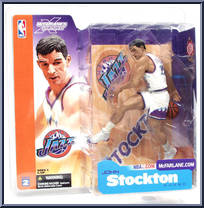 John Stockton from McFarlane's Sports Picks - NBA - Series  2 manufactured by McFarlane [Front]