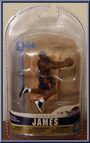 LeBron James from McFarlane's Sports Picks - NBA - 3" Figures - Series 5 manufactured by McFarlane [Front]