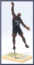 Shaquille O'Neal (Miami Heat) from McFarlane's Sports Picks - NBA - 3" Figures - Series 4 manufactured by McFarlane [Loose]